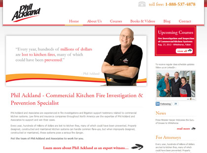 Phil Ackland and Associates Homepage